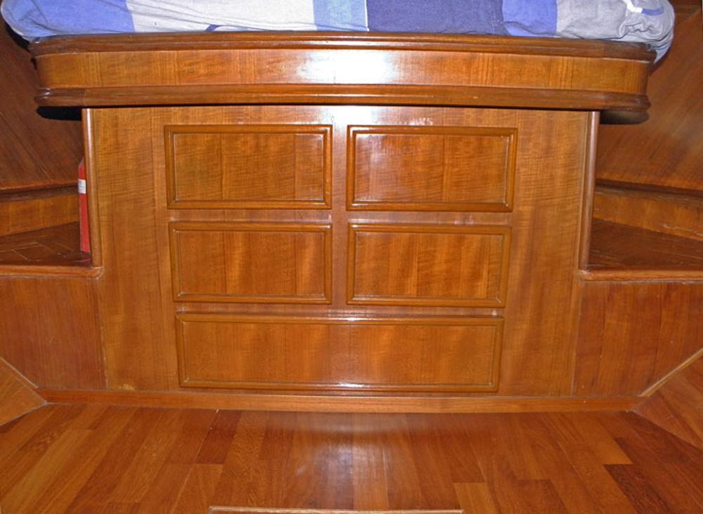 Vorschiff, Innenausstattung